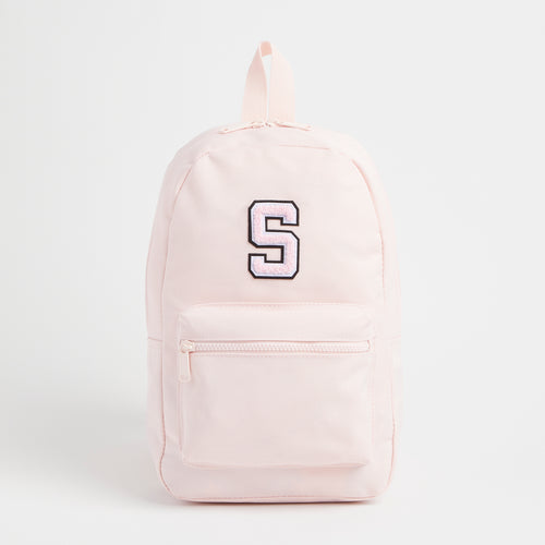 Alphabet Pink Backpack