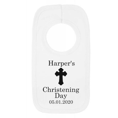 Personalised Christening Bib