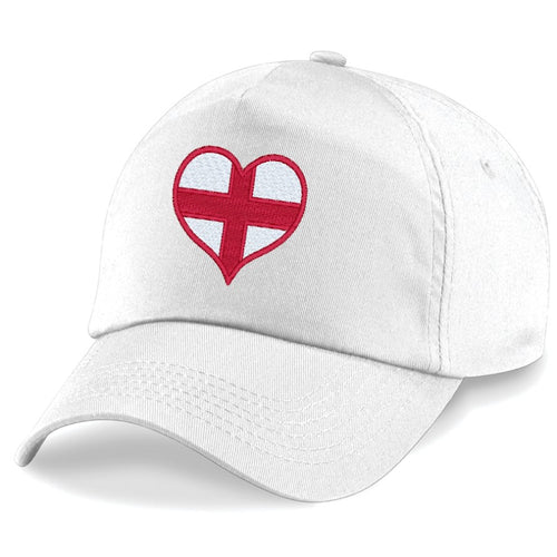 England Heart Flag Cap