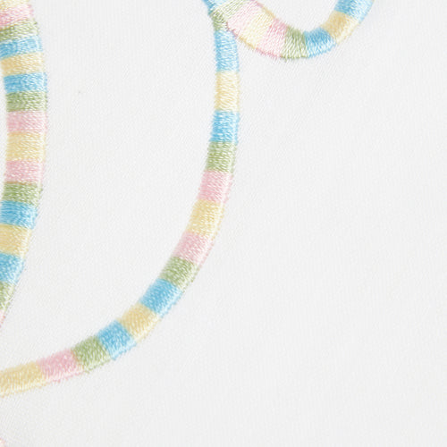 Embroidered Green Multi Mix Hoodie