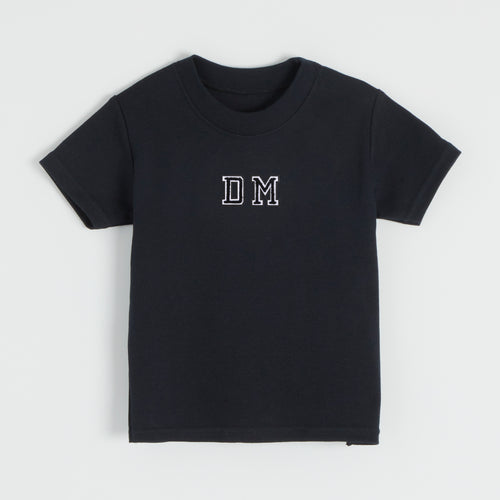 Alphabet Black T-shirt