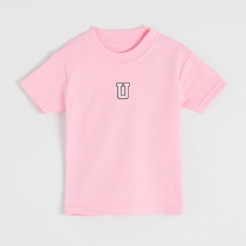 Alphabet Baby Pink T-shirt