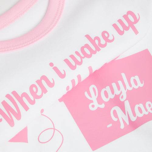 Pink Birthday Balloon Pyjamas