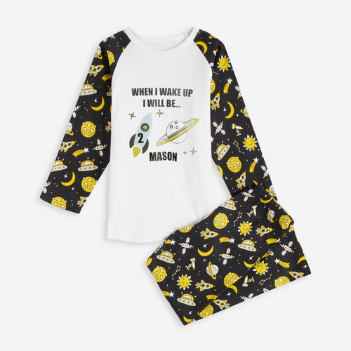 Birthday Space Pyjamas