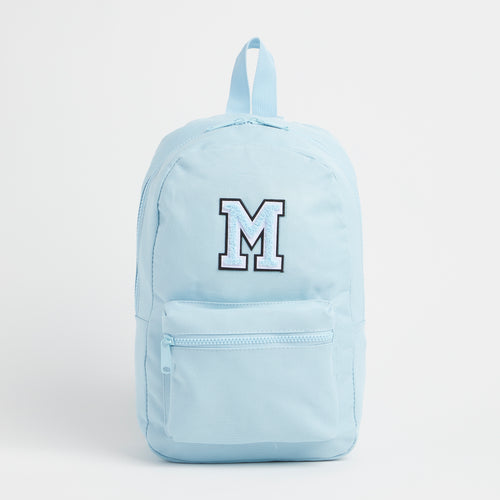 Alphabet Blue Backpack