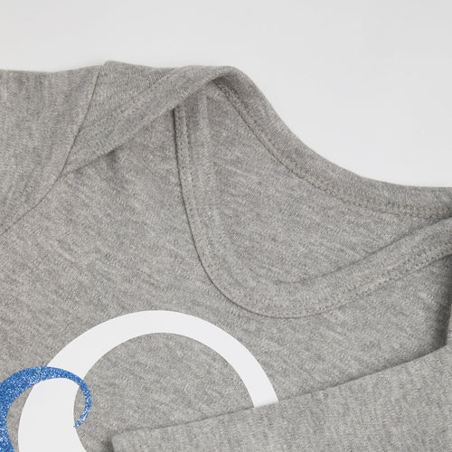 Personalised Letter Babygrow Hat Set