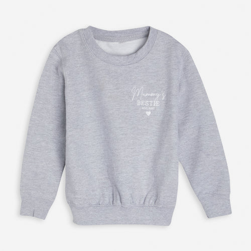 Mummy's Bestie Est. Kids Sweatshirt