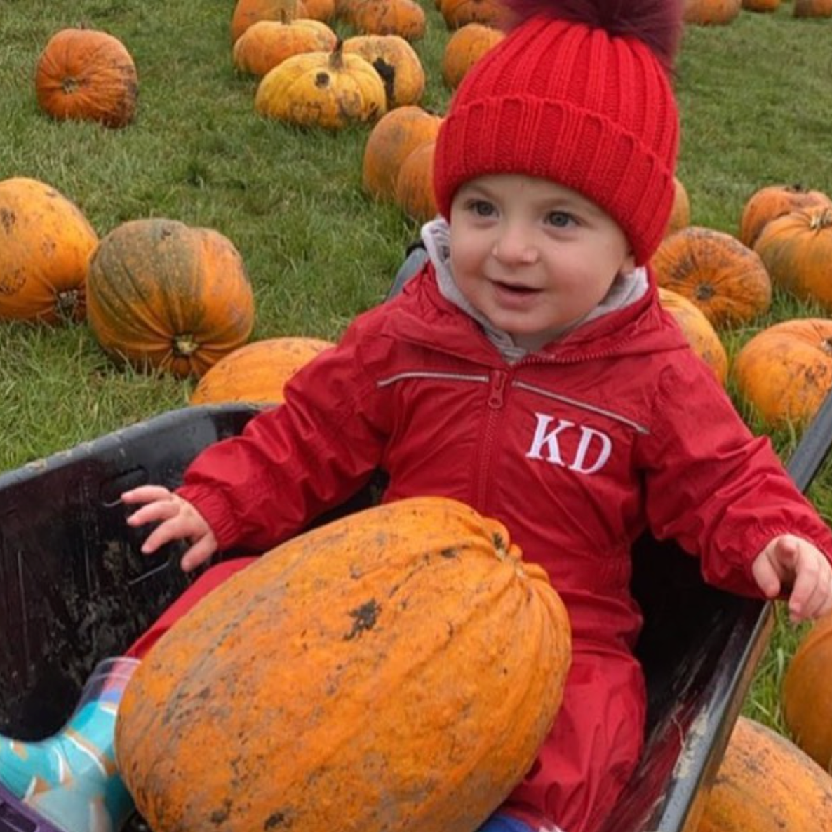 Red 2024 puddle suit