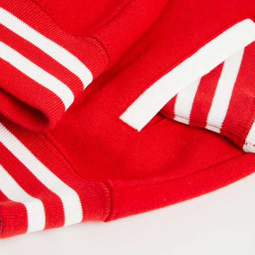 Alphabet Red Varsity Jacket