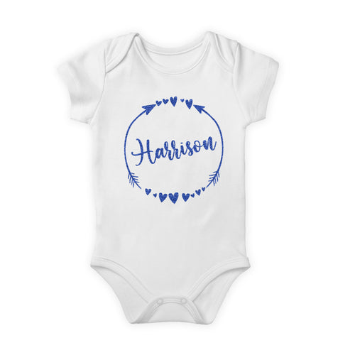 Personalised Heart Of Hearts Bodysuit