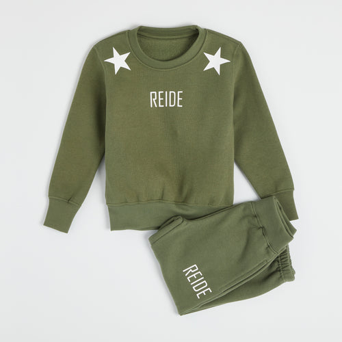Khaki Star Tracksuit