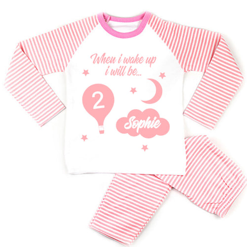 Hot Air Balloon Birthday Pyjamas