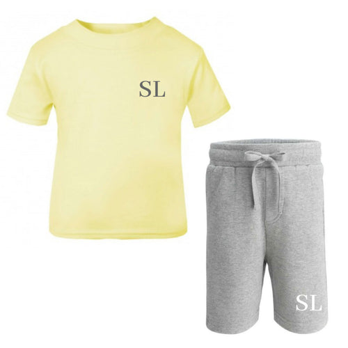 Lemon & Grey Summer Set