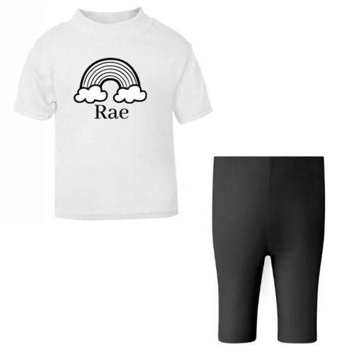 Mono Rainbow Cycling Shorts Set