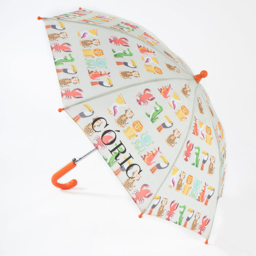 Personalised Colourful Creatures Umbrella