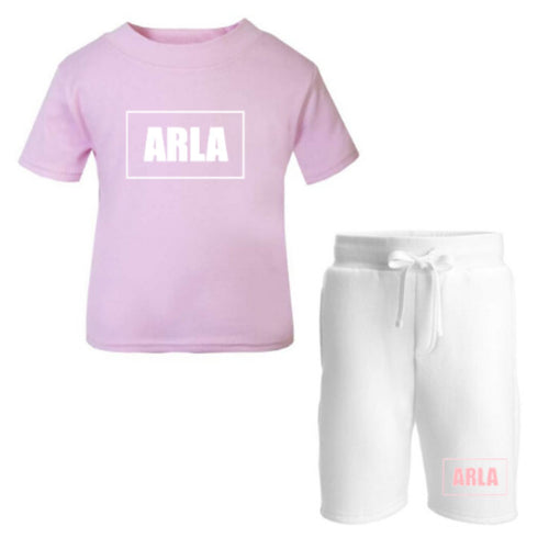 Pink & White Box Summer Set