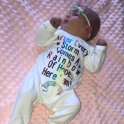 Rainbow Babygrow