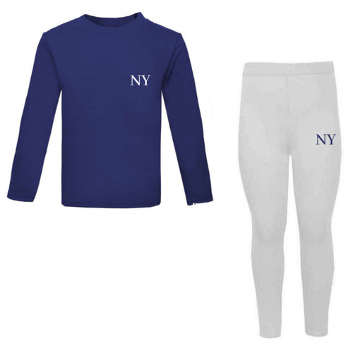 Personalised Navy White Lounge Set