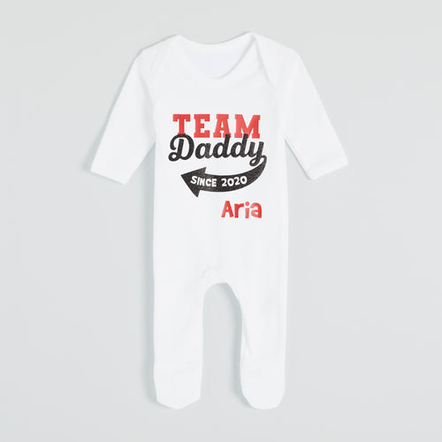 Team Daddy Babygrow