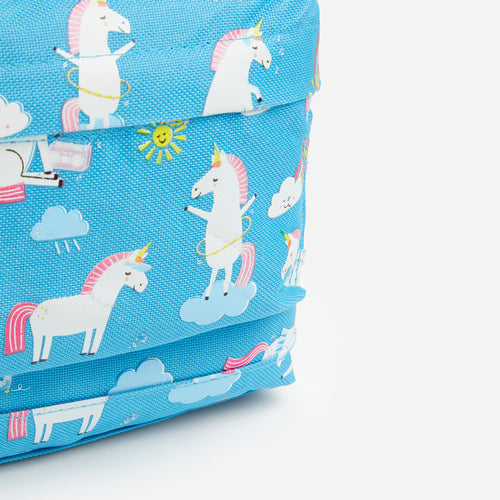 Embroidered Mini Unicorn Backpack