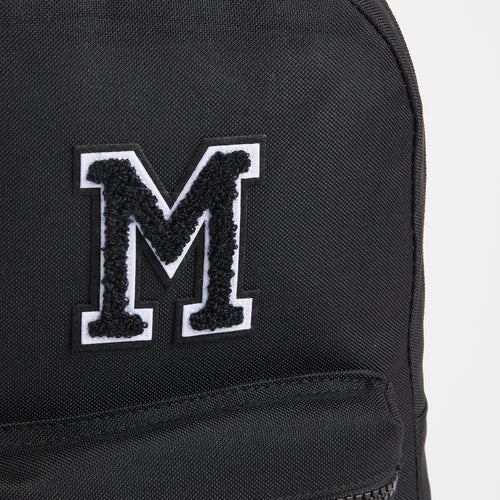 Alphabet Black Backpack