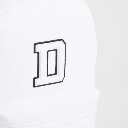 Alphabet White Backpack