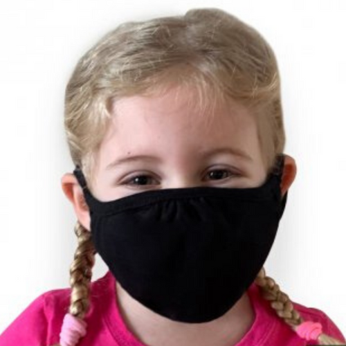 Childrens Plain Face Mask