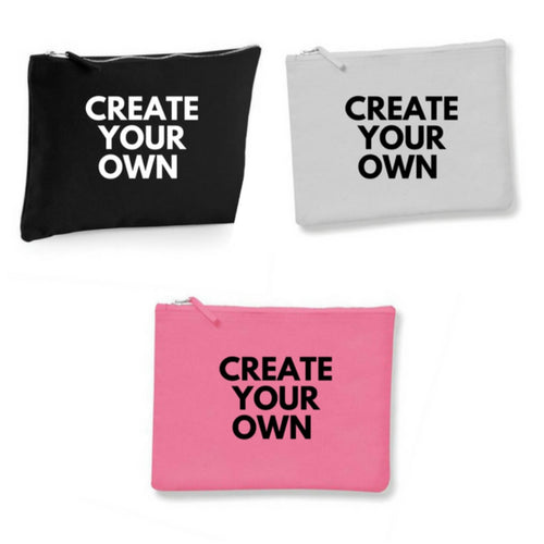 Create Your Own Accessory Pouch