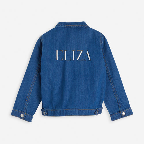 Personalised Vogue Denim Jacket