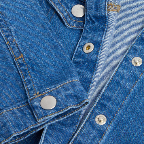 Alphabet Denim Jacket