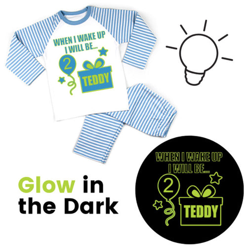 Glow in the Dark Birthday Balloon Pyjamas