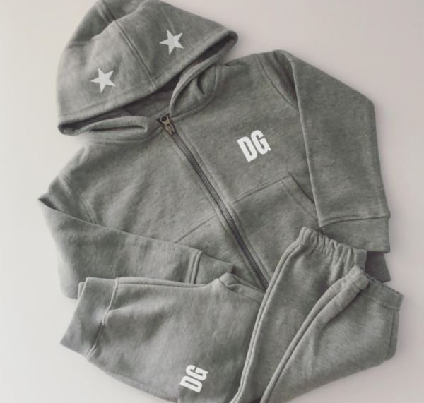 Grey Star Hooded Tracksuit