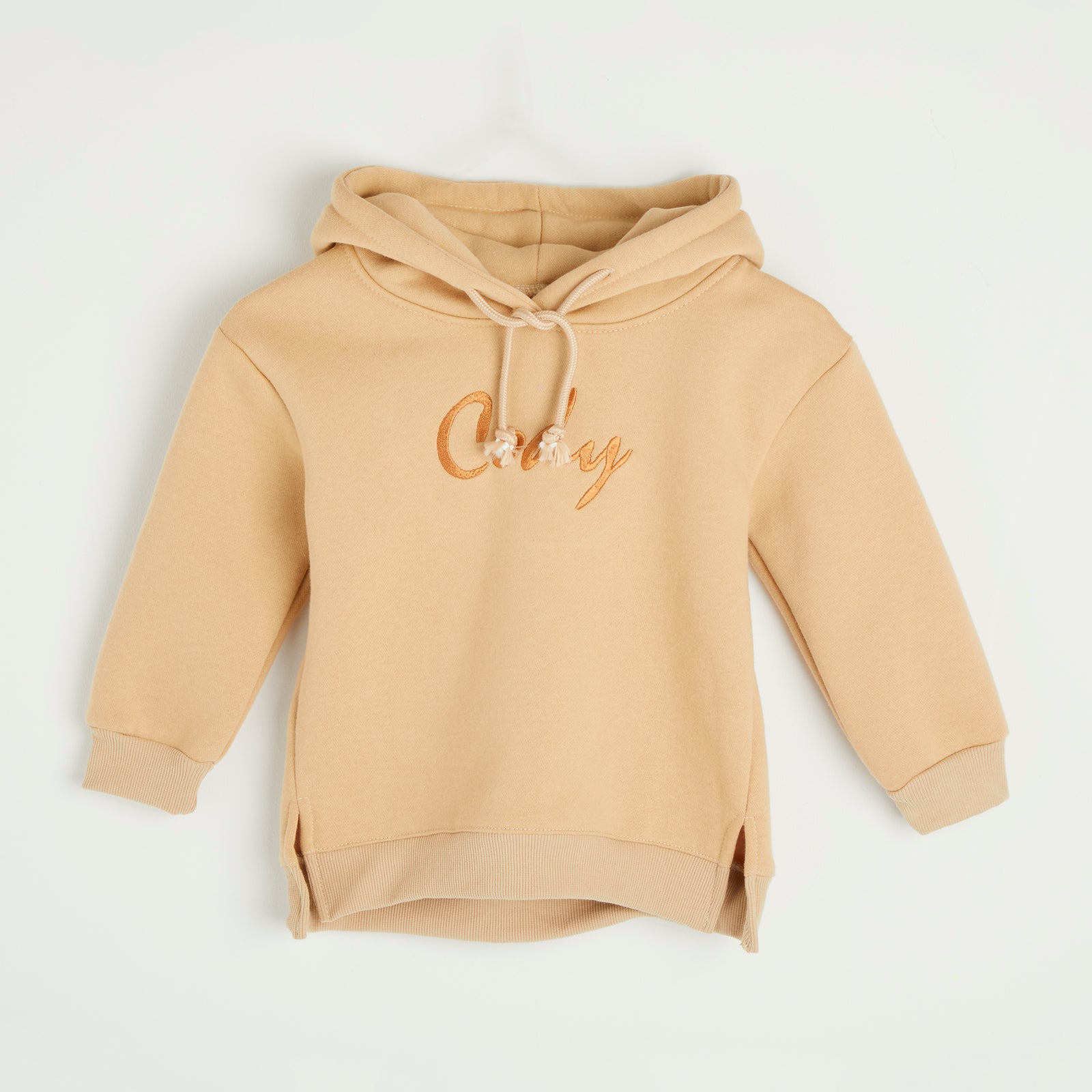 Embroidered Sand Bunny Ear Hoodie