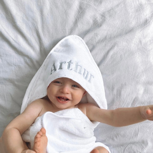 Embroidered Hooded Towel