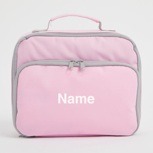 Personalised Baby Pink Lunch Bag