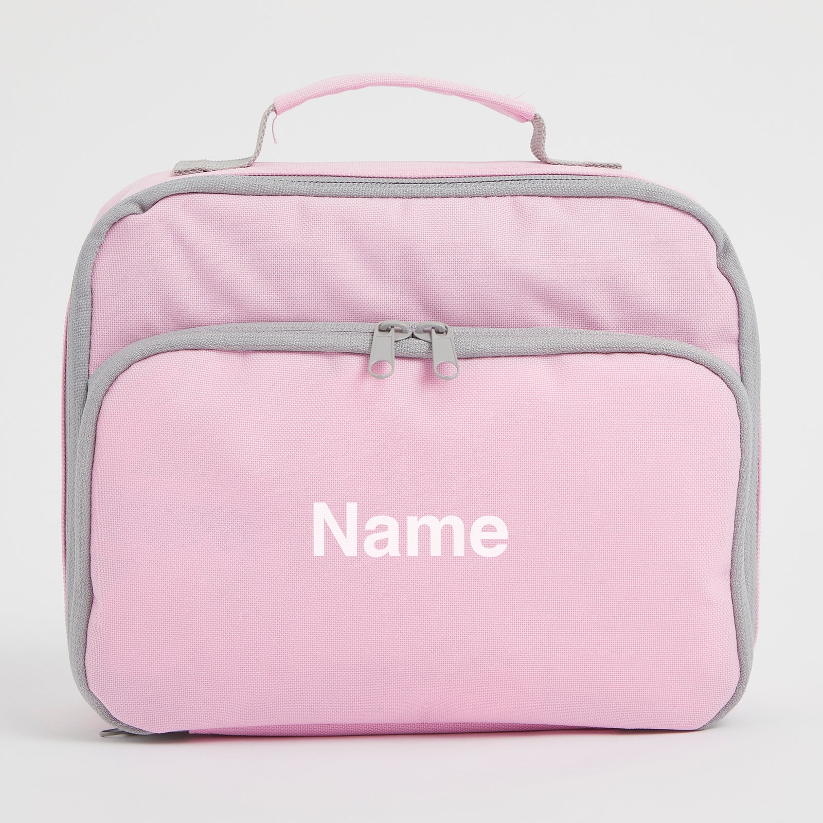 Personalised Baby Pink Lunch Bag