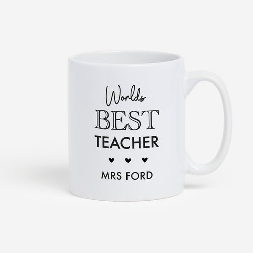 World's Best Teacher Mug