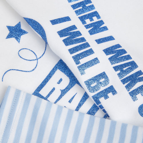 Blue Birthday Balloon Pyjamas