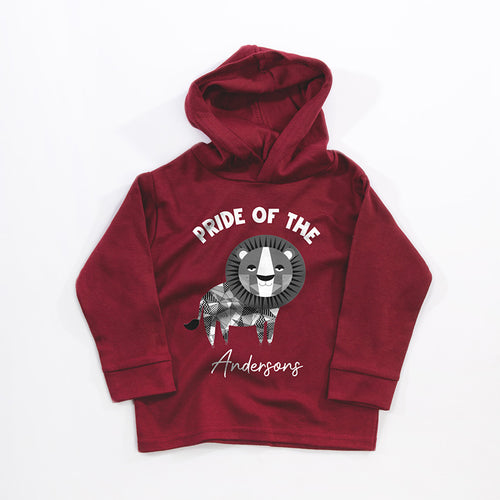Personalised Lion Pride Hoodie