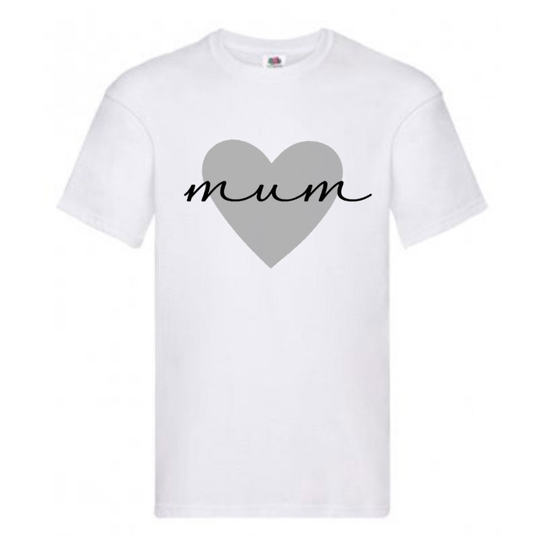 Personalised Heart Design T-shirt