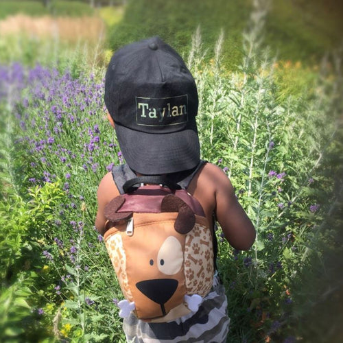 Personalised Black Cap