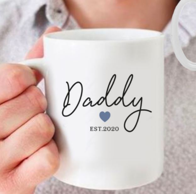 Personalised Daddy Est. Mug