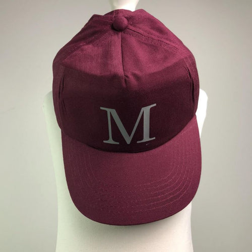 Personalised Maroon Cap