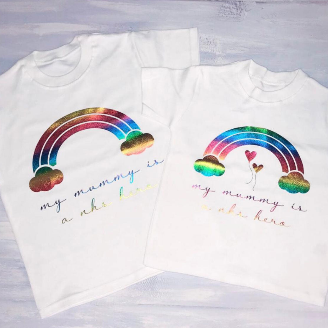 Rainbow Design T-shirt