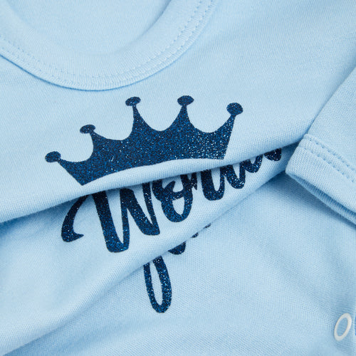 Baby Blue Hello World Gift Set