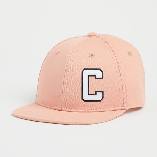 Alphabet Peach Snapback