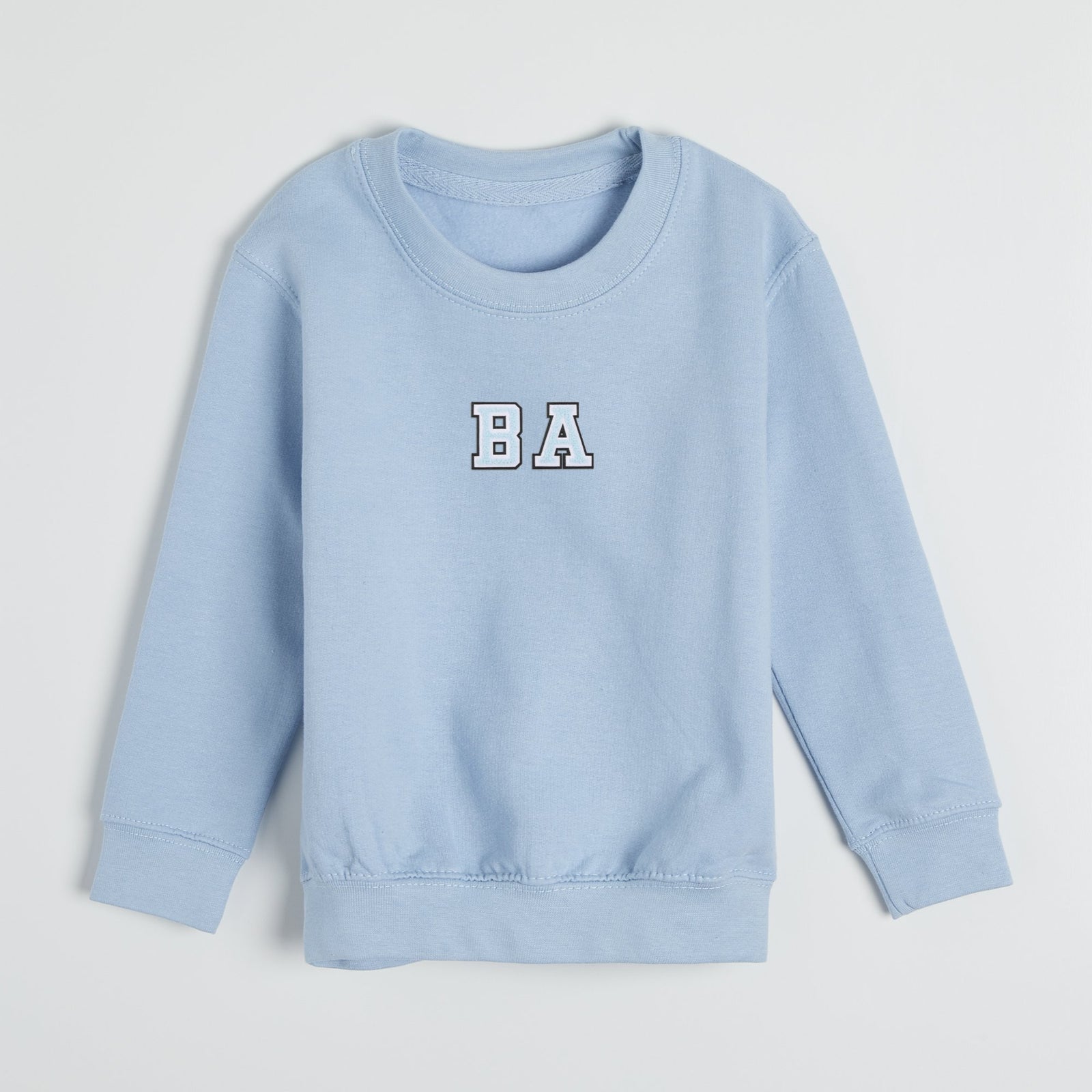 Alphabet Blue Sweater