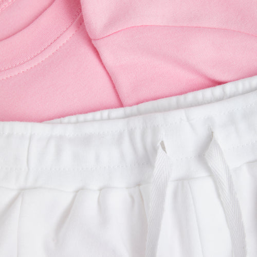 Alphabet Pink & White Summer Set