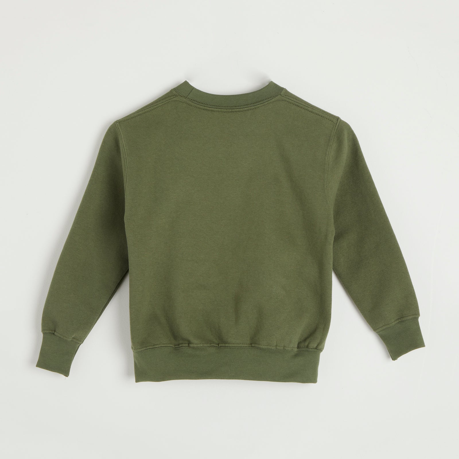 Personalised Khaki Varsity Letter Sweater