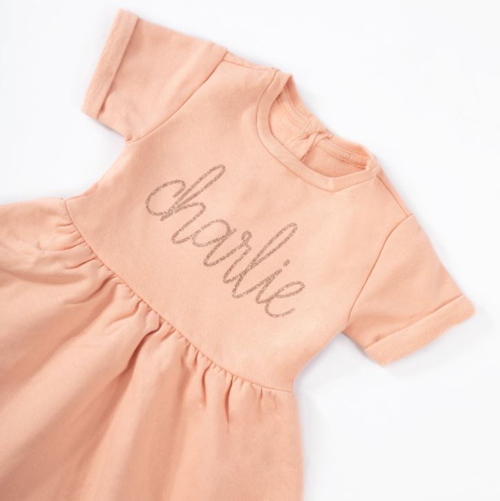 Personalised Peach Dress